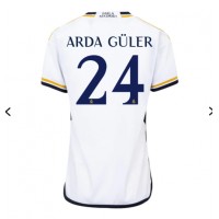 Real Madrid Arda Guler #24 Hemmatröja Kvinnor 2023-24 Korta ärmar